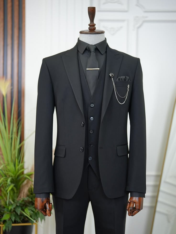 Three piece suit for men